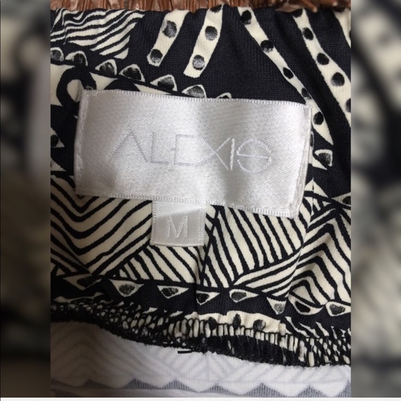 Alexis Strapless Tribal Mini Dress - Picture 5 of 6